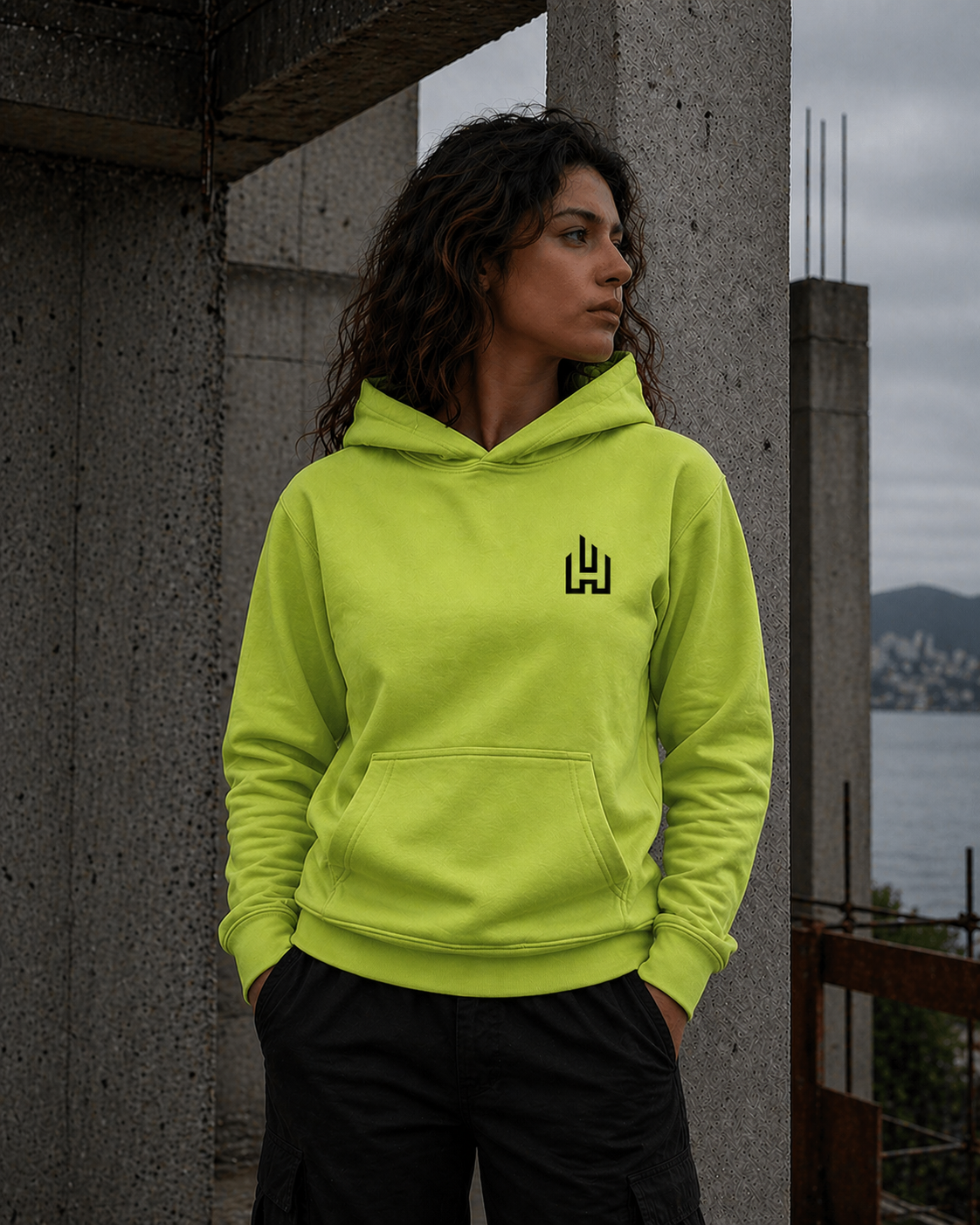 Moletom feminino verde